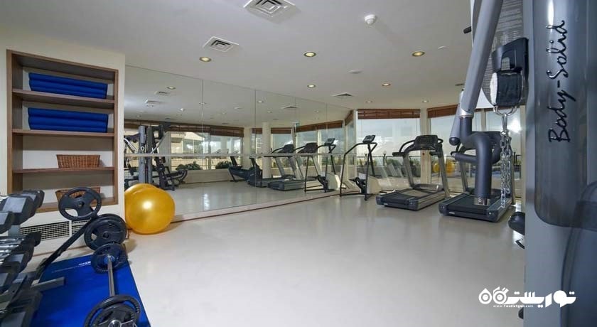 سالن بدنسازی هتل بست وسترن پلاس دپرزیدنت